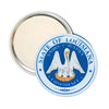 Purse Mirror - State Seal Louisiana - USA