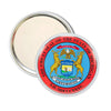 Purse Mirror - State Seal Massachusetts - USA