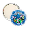 Purse Mirror - State Seal Nebraska - USA