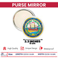 Purse Mirror - State Seal New Hampshire - USA