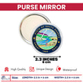 Purse Mirror - State Seal South Dakota - USA