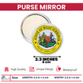 Purse Mirror - State Seal West Virginia - USA