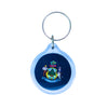 Round Acrylic Keychain - State Flag Maine - USA