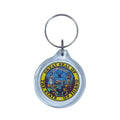 Round Acrylic Keychain - State Seal Idaho - USA