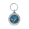 Round Acrylic Keychain - State Seal North Carolina - USA