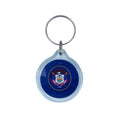Round Acrylic Keychain - State Seal Utah - USA