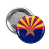 Round Button - State Flag Arizona - USA