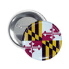 Round Button - State Flag Maryland - USA