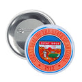 Round Button  - State Seal Arizona - USA