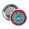 Round Button - State Seal Michigan - USA