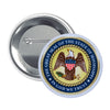 Round Button - State Seal Mississippi - USA