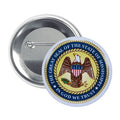 Round Button - State Seal Mississippi - USA