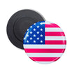 Round Magnet - Flag United States - USA