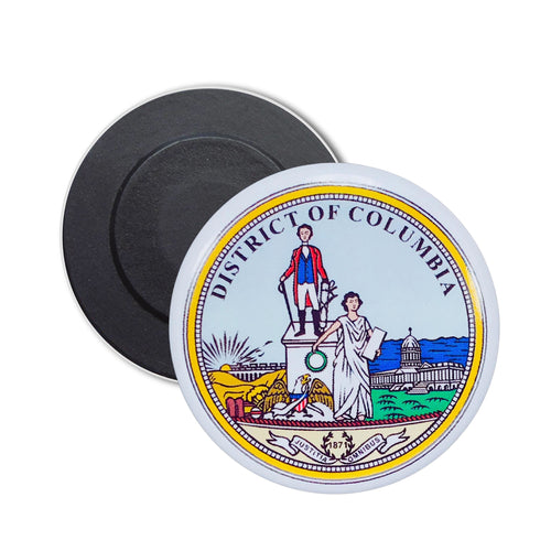 Round Magnet - Seal District of Columbia - USA