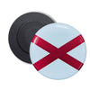 Round Magnet  - State Flag Alabama - USA