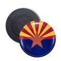 Round Magnet  - State Flag Arizona - USA