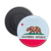 Round Magnet  - State Flag California - USA