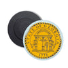 Round Magnet - State Seal Georgia - USA