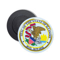 Round Magnet - State Seal Illinois - USA