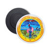 Round Magnet - State Seal Iowa - USA