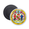 Round Magnet - State Seal Maryland - USA