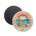 Round Magnet - State Seal Minnesota - USA