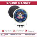 Round Magnet - State Seal Utah - USA