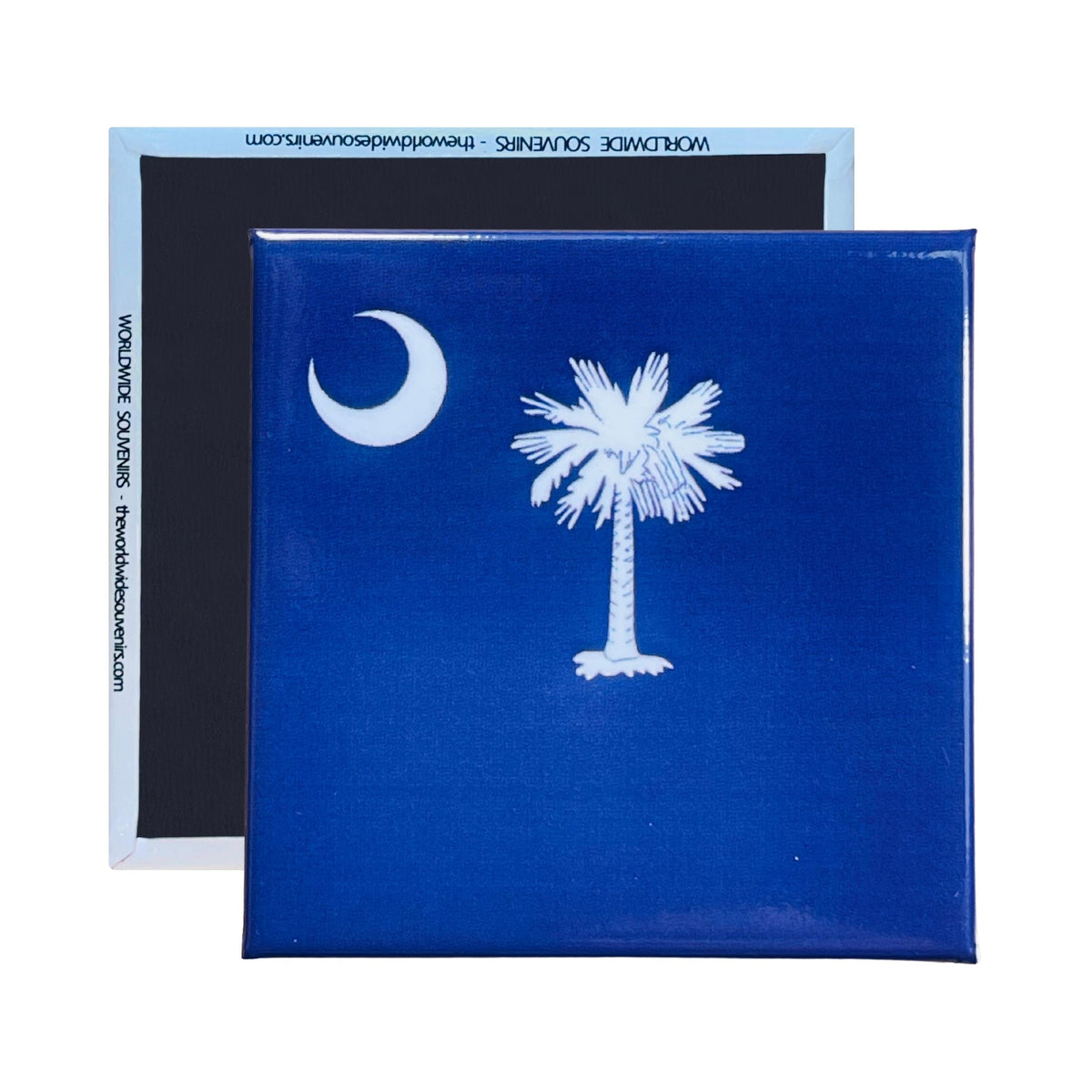 Square Magnet - State Flag SOUTH CAROLINA - USA