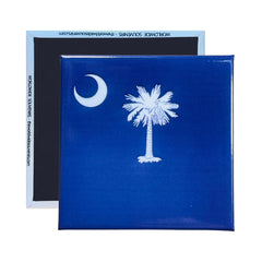 Square Magnet - State Flag SOUTH CAROLINA - USA