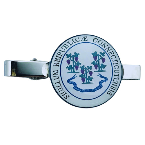 Tie Clip - State Seal Connecticut - USA