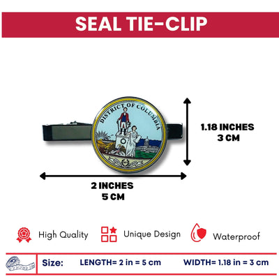 Tie Clip - State Seal District Of Columbia - USA
