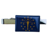 Tie Clip - State Flag Indiana - Usa