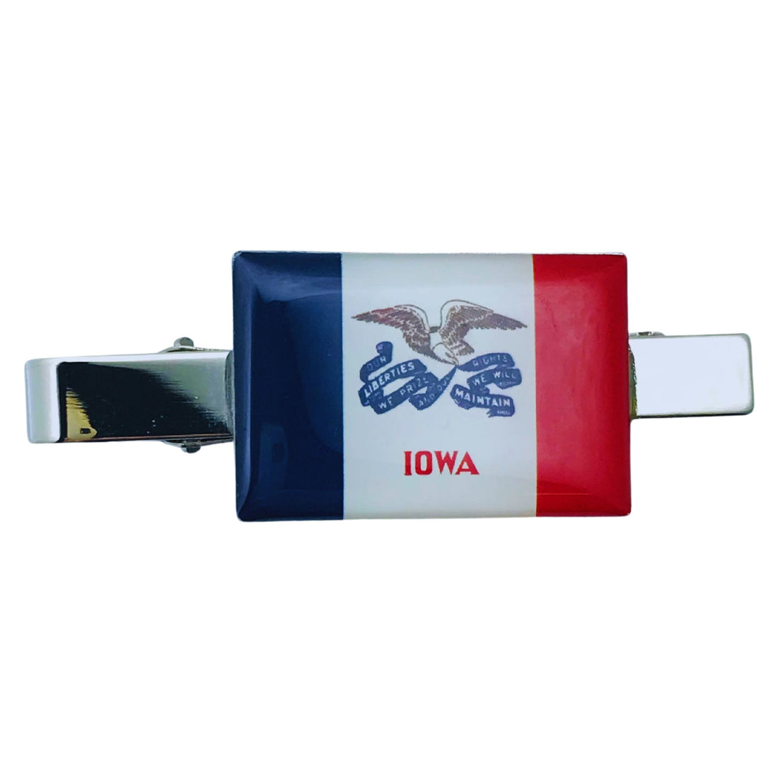 Tie Clip - State Flag Iowa - USA