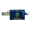 Tie Clip - State Flag Kansas - Usa