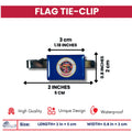 Tie Clip - State Flag Minnesota - Usa