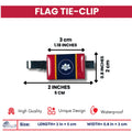 Tie Clip - State Flag Mississippi - Usa