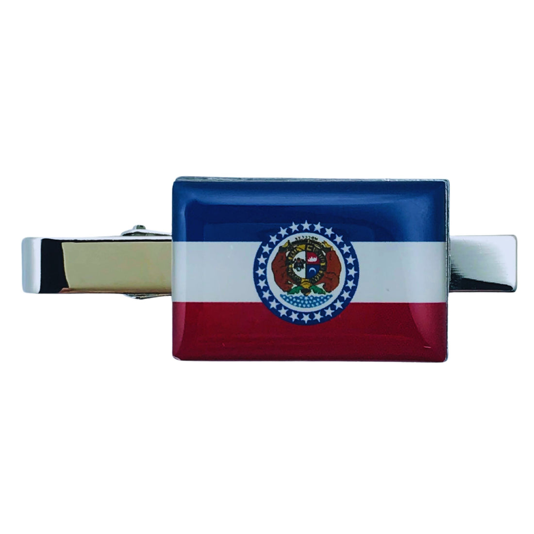 Tie Clip - State Flag Missouri - USA
