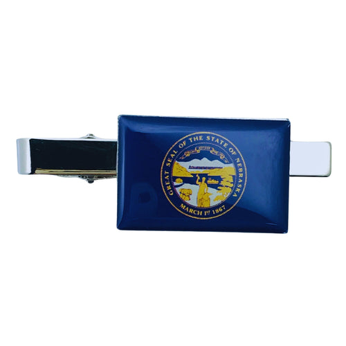 Tie Clip - State Flag Nebraska - USA