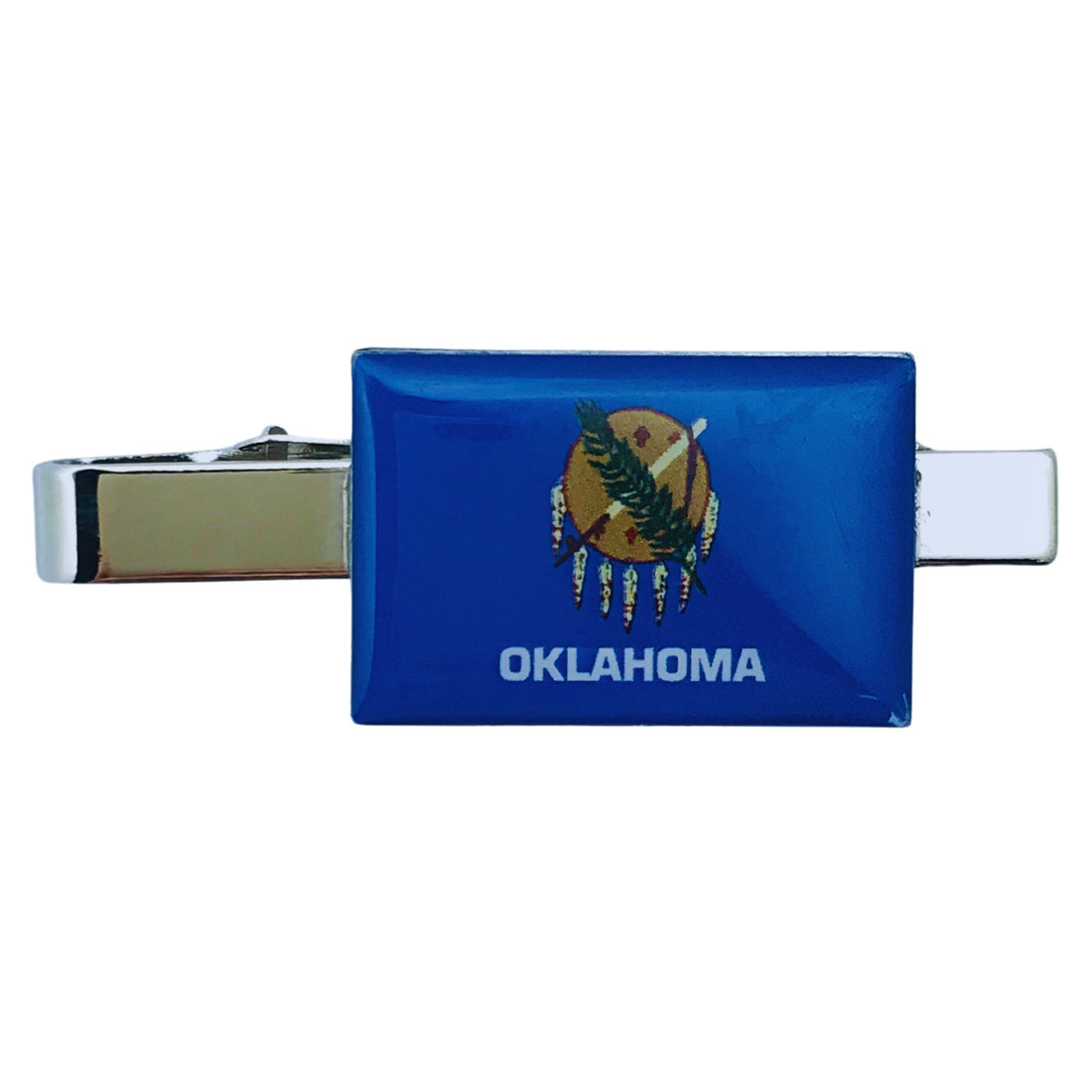 Tie Clip - State Flag Oklahoma - USA