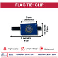 Tie Clip - State Flag South Dakota - Usa