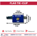 Tie Clip - State Flag Wisconsin - Usa