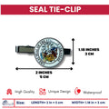 TIE CLIP - STATE SEAL ARKANSAS - USA