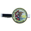 TIE CLIP - STATE SEAL ILLINOIS - USA