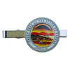 TIE CLIP - STATE SEAL KANSAS - USA