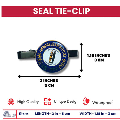 Tie Clip - State Seal Kentucky - USA