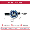 Tie Clip - State Seal Louisiana - USA
