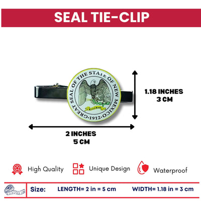 Tie Clip - State Seal New Mexico - USA