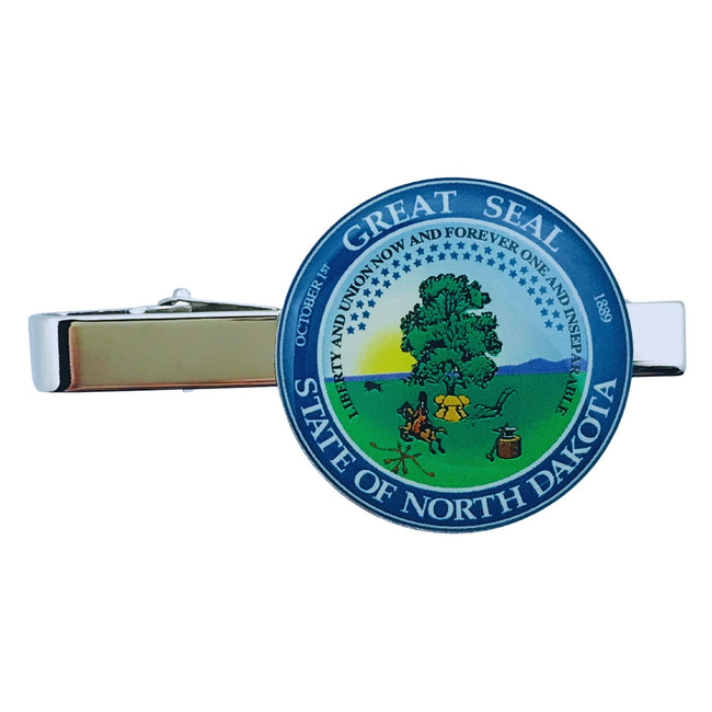 Tie Clip - State Seal North Dakota - USA
