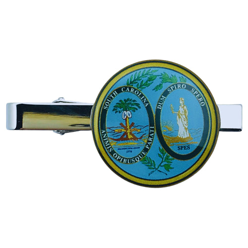 Tie Clip - State Seal South Carolina - USA