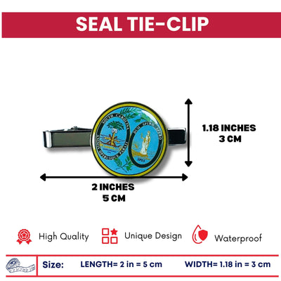 Tie Clip - State Seal South Carolina - USA